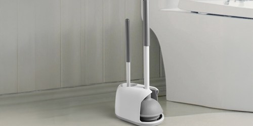 Toilet Brush and Plunger Set Only $10.92 on Amazon (Reg. $22)