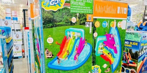 Giant Triple-Slide Water Park In Stock at Sam’s Club – Fits Up to 9 Kids!