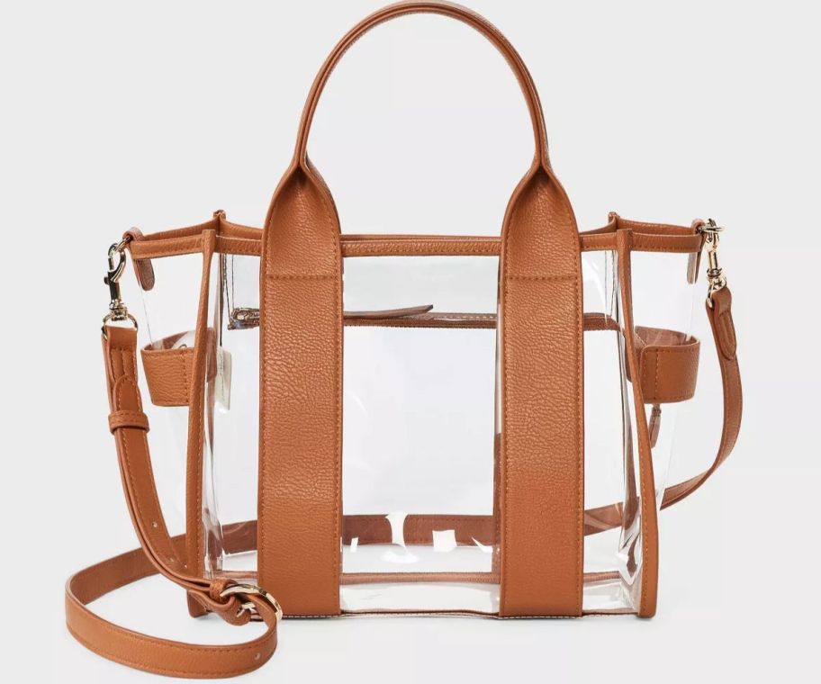 Clear Handbags, Backpacks, & Totes from 10 at Target Perfect for(00)