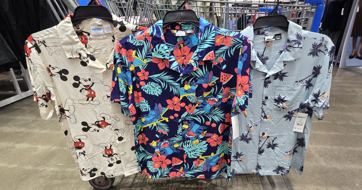 Men's Character Hawaiian Shirts From $12 at Walmart | Hip2Save