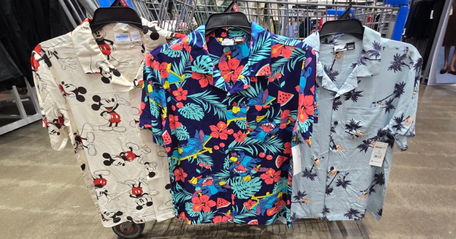 Walmart Mens Character Hawaiian Shirts