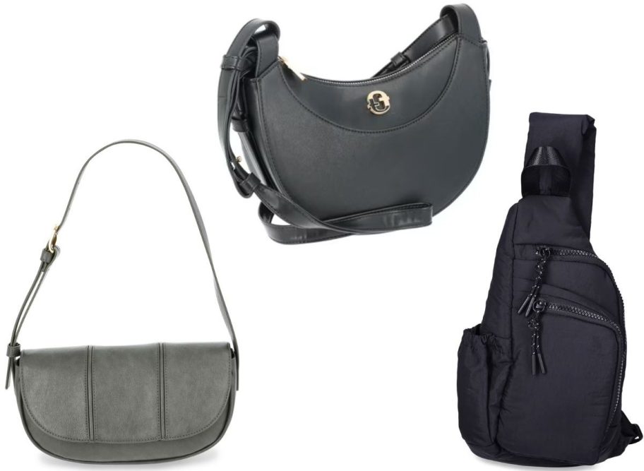 Stock images of 3 Walmart purses