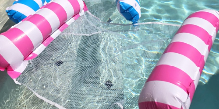 Hammock Pool Float 5-Pack Just $23.99 on Amazon (Reg. $40)