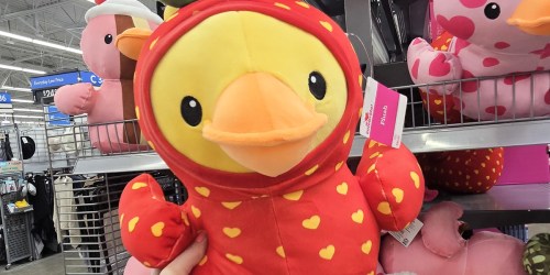 Valentine’s Day Duck Plush Just $10 at Walmart