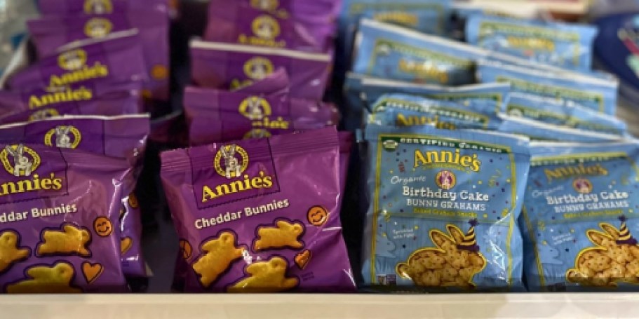 Annie’s Organic Snacks 72-Count Variety Pack Only $22 Shipped on Amazon (Reg. $34)