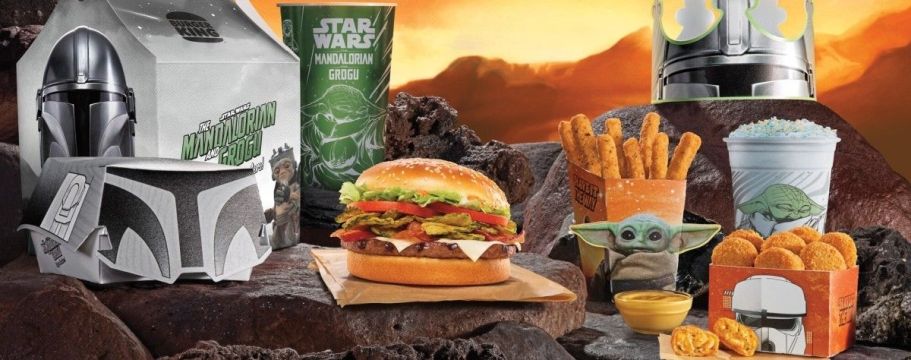 New Burger King Madalorian + Grogu Menu Available May 4th