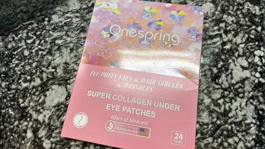 Collagen Under-Eye Patches 24-Pack Just $6.39 Shipped on Amazon