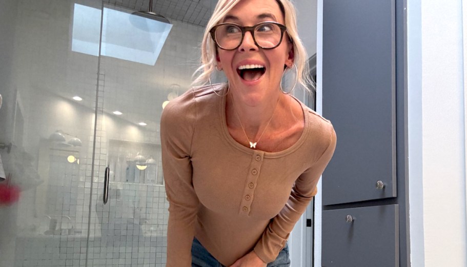 Women’s Comfy Henley Long-Sleeve Tees from $5.73 on Amazon