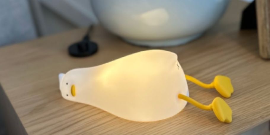 Rechargeable Duck Night Light Only $8.49 on Amazon (Reg. $17)