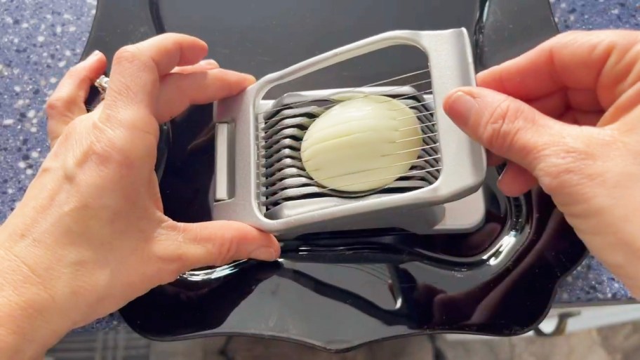 Hard Boiled Egg Slicer Only $5.69 Shipped for Prime Members | Slices More Than Eggs!