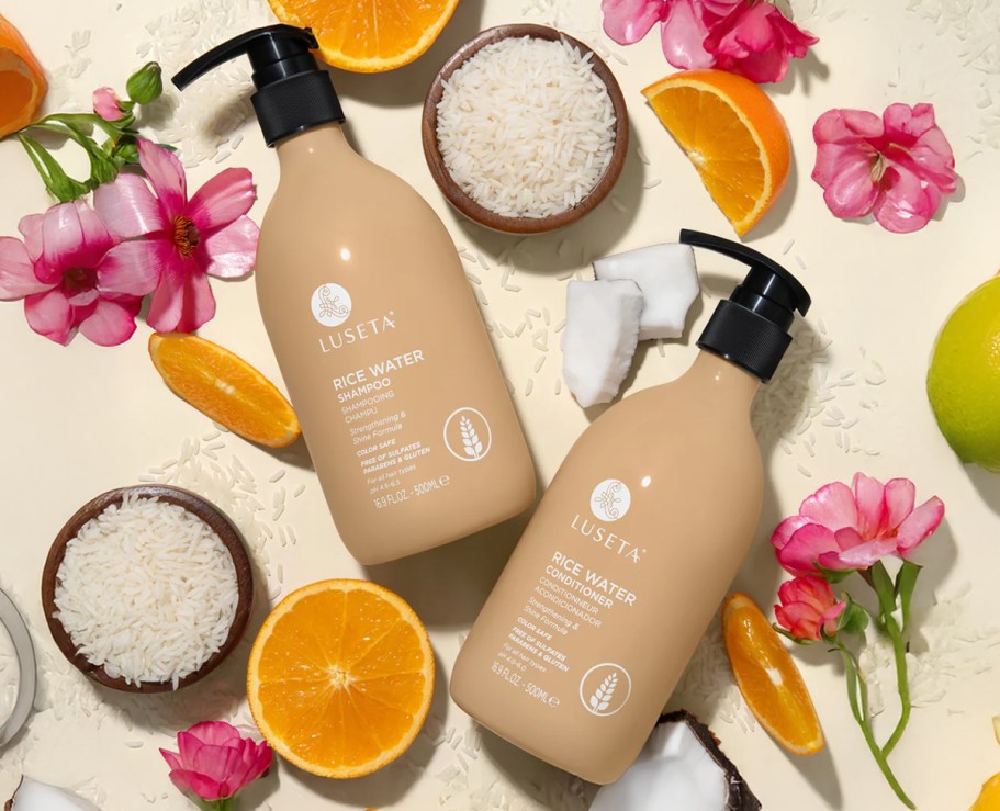 Luseta Rice Water Shampoo + Conditioner Set Only $18 Shipped on Amazon