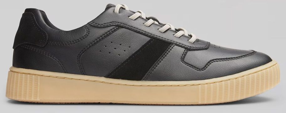 black and tan men's wearhouse shoe