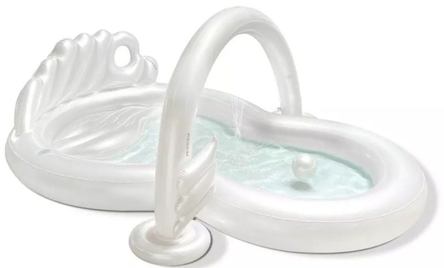 white sprinkler play center