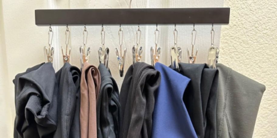 Hang 20 Pairs Of Leggings w/ These Under $10 Organizers