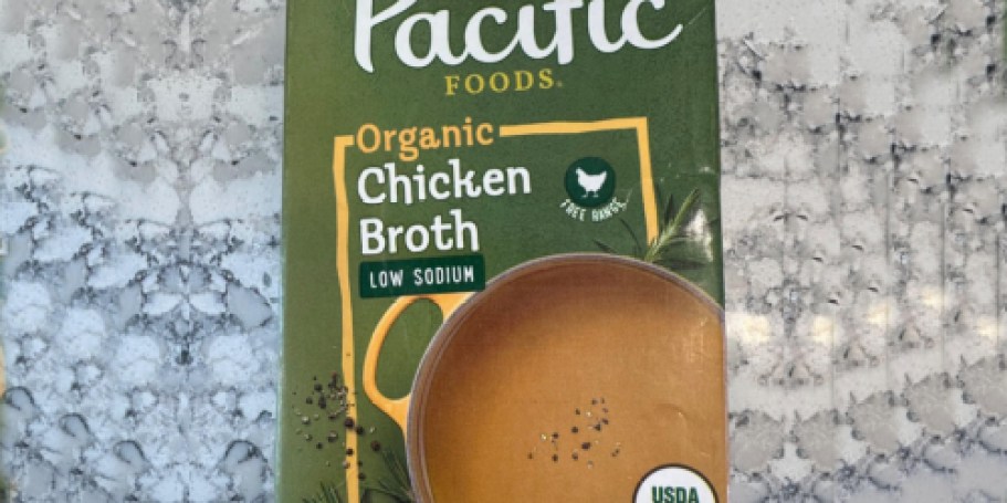 Pacific Foods Organic Chicken Broth Only $3 Shipped on Amazon