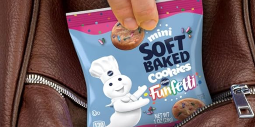 Pillsbury Mini Soft Baked Cookies 10-Count Snack Bags Only $3.57 Shipped on Amazon