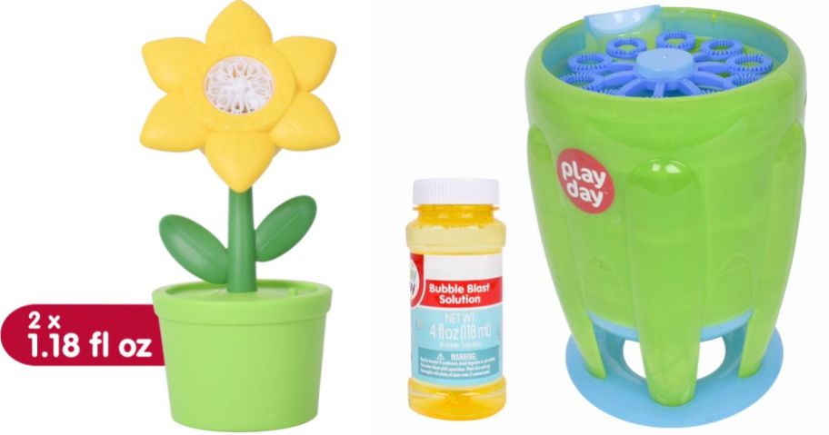 Bubble Sunflower Bubble Blowing Toy and Bubble Jet