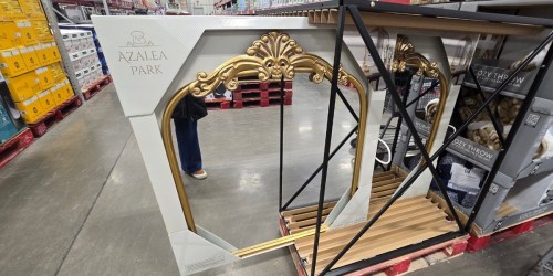 This Gorgeous Mantel Mirror is Just $39 at Sam’s Club (Anthro Vibes for Hundreds Less!)