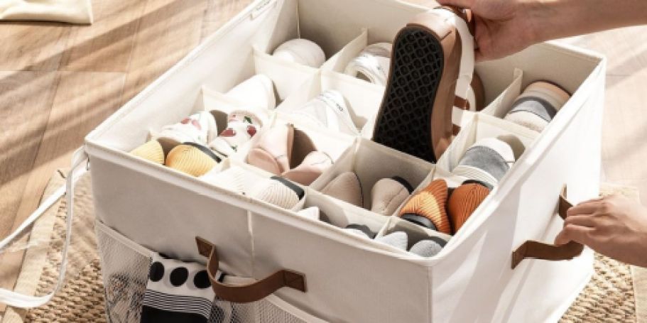 Get 50% Off Shoe Organizers on Amazon (Easy Storage Solution)
