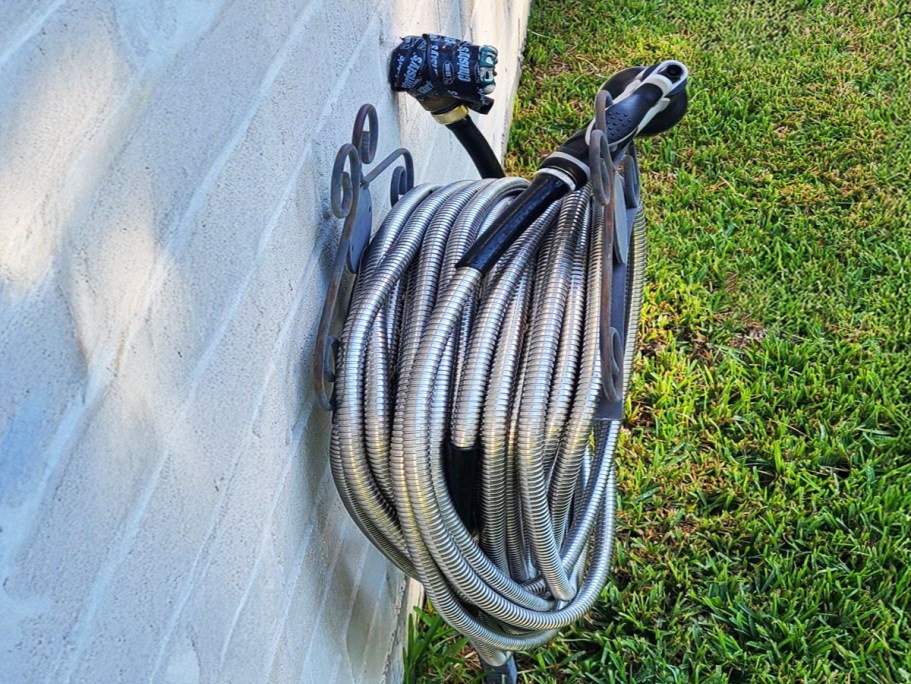 Stainless Steel 50′ Garden Hose w/ Nozzle Just $17.99 Shipped w/ Amazon Prime