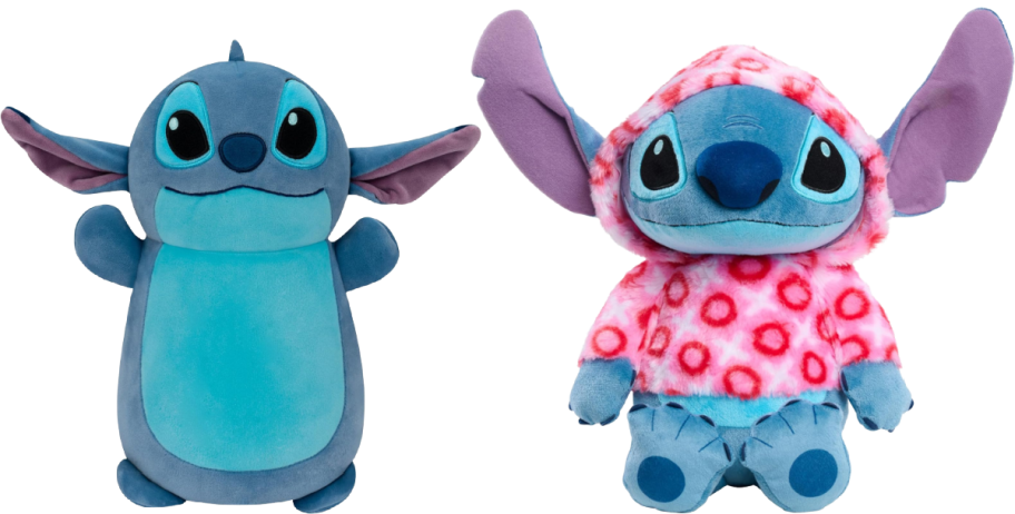 2 stitch disney plushes