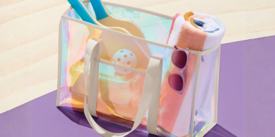 This $10 Target Sun Squad Tote Bag is Giving Case Mate Jelly Tote Vibes for WAY Less!