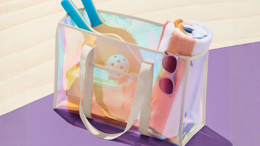This $10 Target Sun Squad Tote Bag is Giving Case Mate Jelly Tote Vibes for WAY Less!