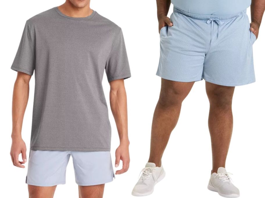 two men wearing activewear