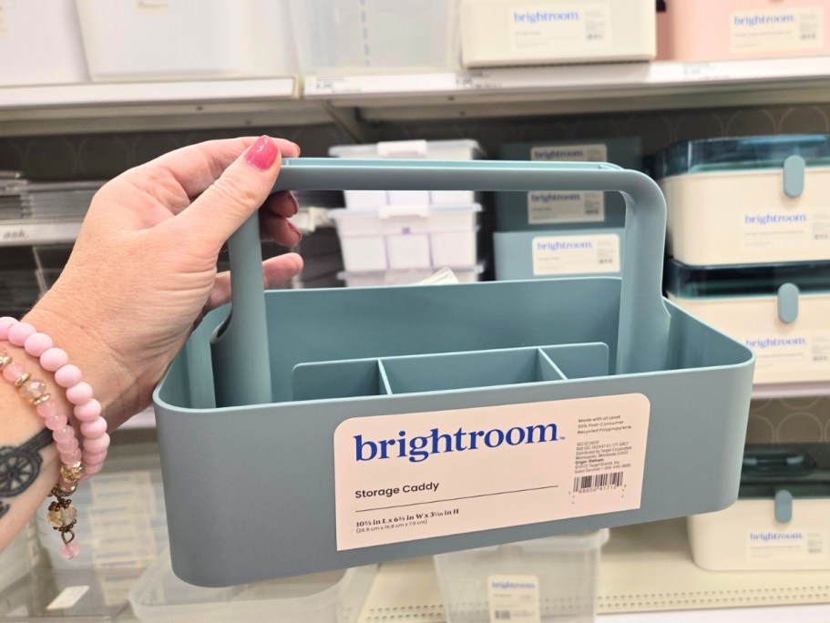 Target Storage Sale: Trendy Caddies, Bins & More from $4
