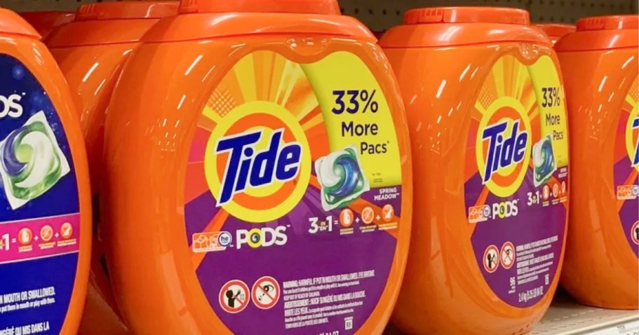 Stack Offers to Get 50% Off Tide Pods on Amazon