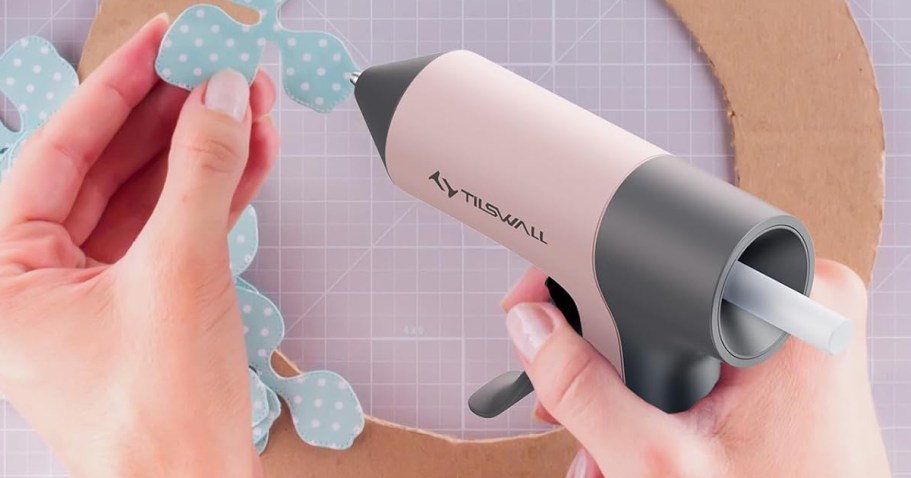 Cordless Hot Glue Gun w/ 20 Glue Sticks Just $9.99 on Amazon