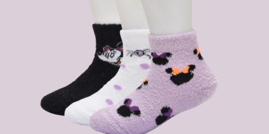 Toddler Halloween Character Socks 3-Packs Just $1.99 on Walmart.com