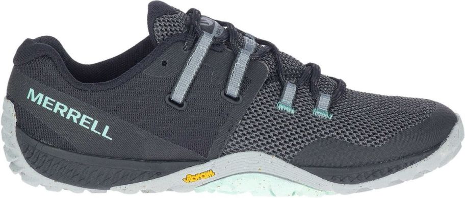 womens dark gray trail sneaker