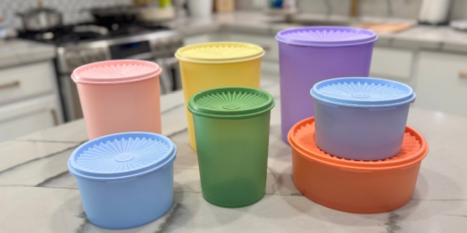 Tupperware 14-Piece Storage Containers Set from $30 Shipped ($93 Value)