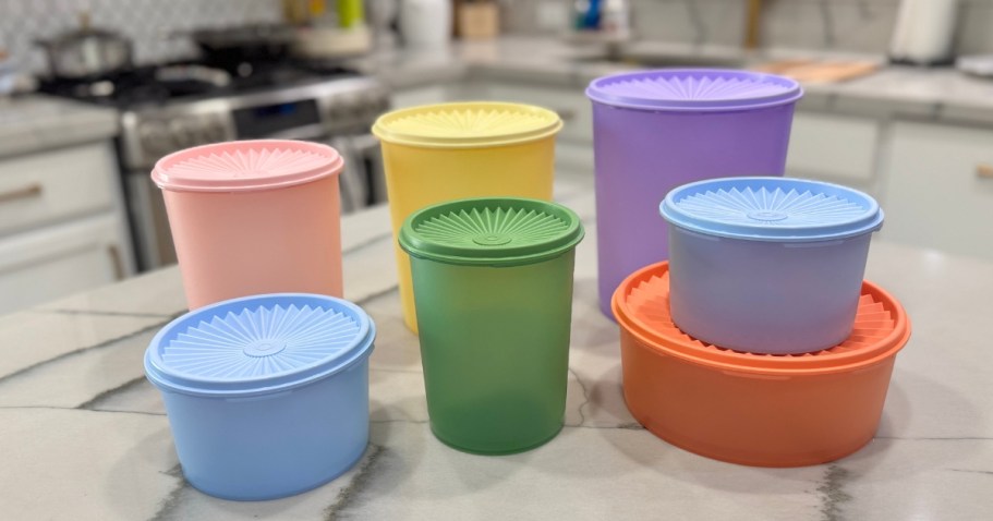 Tupperware 14-Piece Storage Containers Set from $30 Shipped ($93 Value)