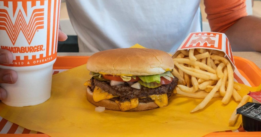 Whataburger Will Have 76¢ Deals Every Wednesday in August + BOGO Burgers on 8/8