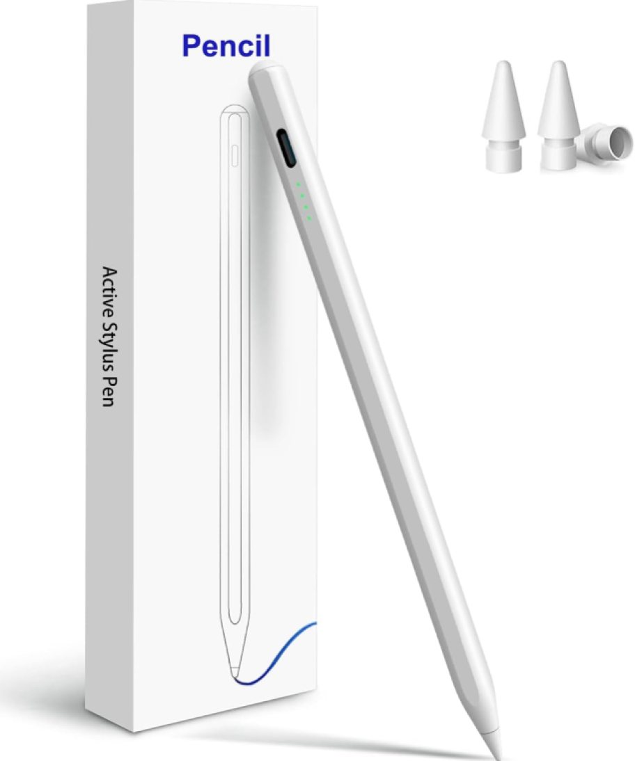 white stylus pen