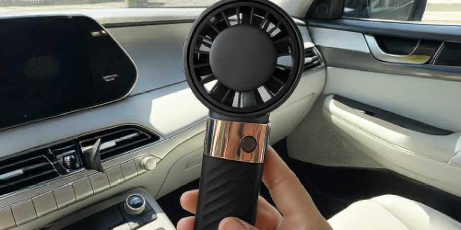 Portable Turbo Fan Just $8 on Amazon