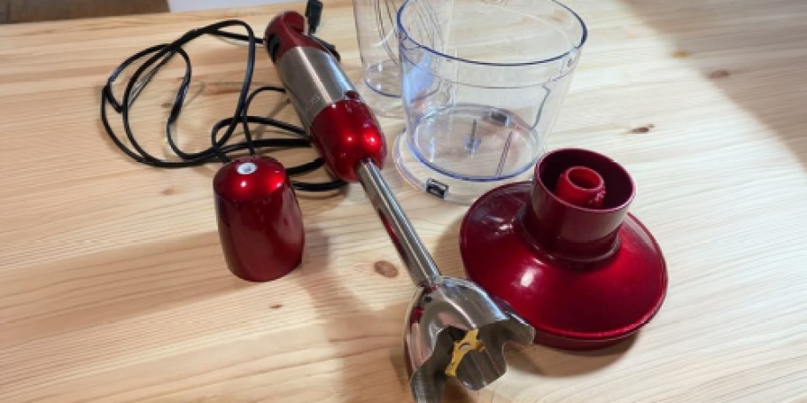 Immersion Blender Only $19.99 Shipped on Amazon (Reg. $46) | Blends, Froths, Chops, & Whisks!