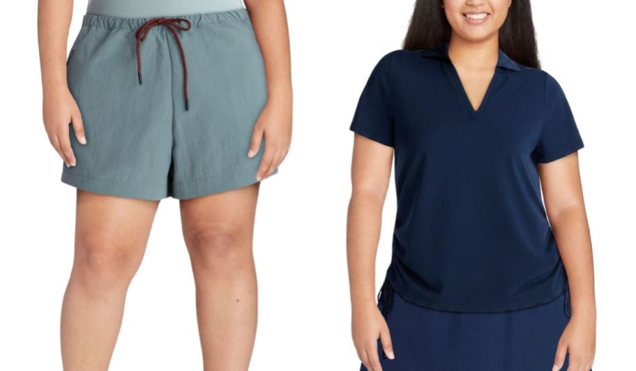 Avia shorts and poloshirt activewear