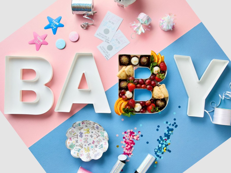 Fillable Letter Trays from $7 on Walmart.com (Choose from Baby & Party!)