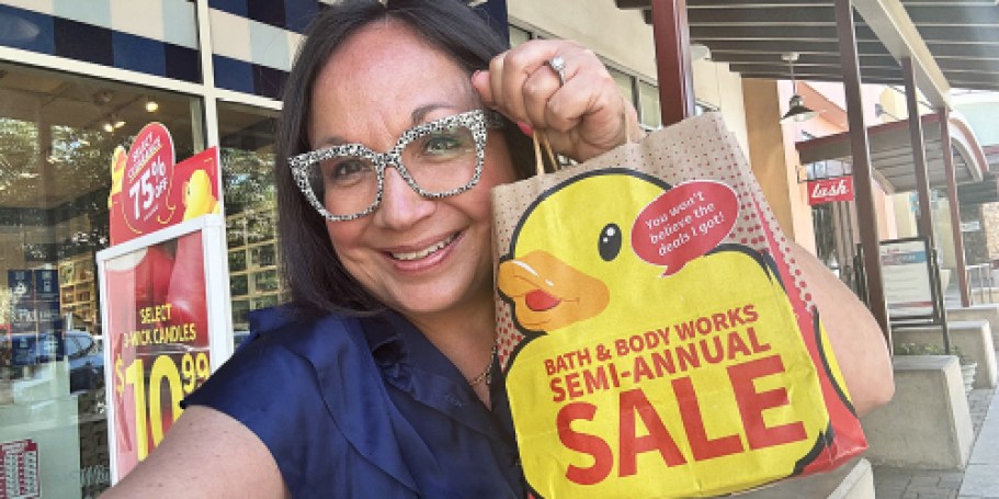 Up to 75% Off Bath & Body Works?! The Semi-Annual Sale Is ON!
