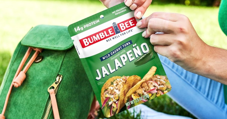 Bumble Bee Tuna Pouches 12-Pack Only $7 Shipped on Amazon (Food Pantry Donation Item)