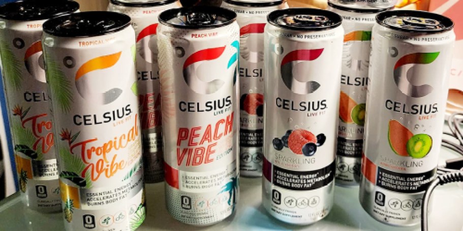 CELSIUS Energy Drink 12-Pack Just $18 Shipped on Amazon