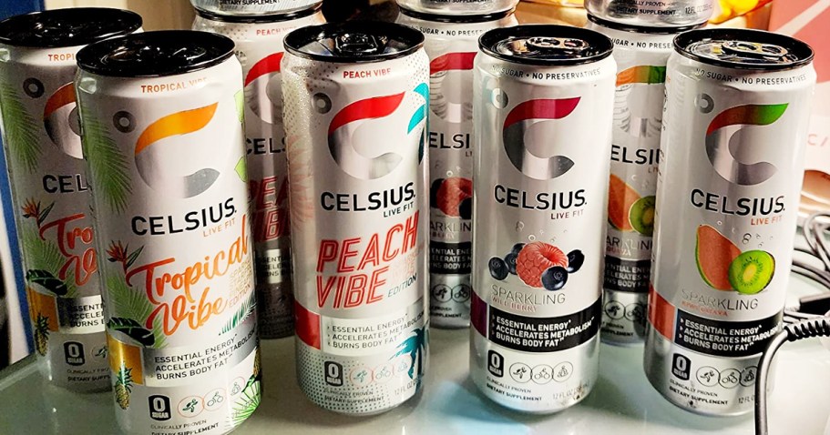 CELSIUS Energy Drink 12-Pack Just $13.99 Shipped on Amazon (Reg. $28)