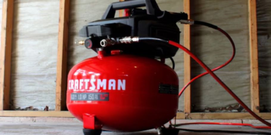 Craftsman 6-Gallon Portable Air Compressor Only $99 Shipped on Lowes.com (Reg. $169)