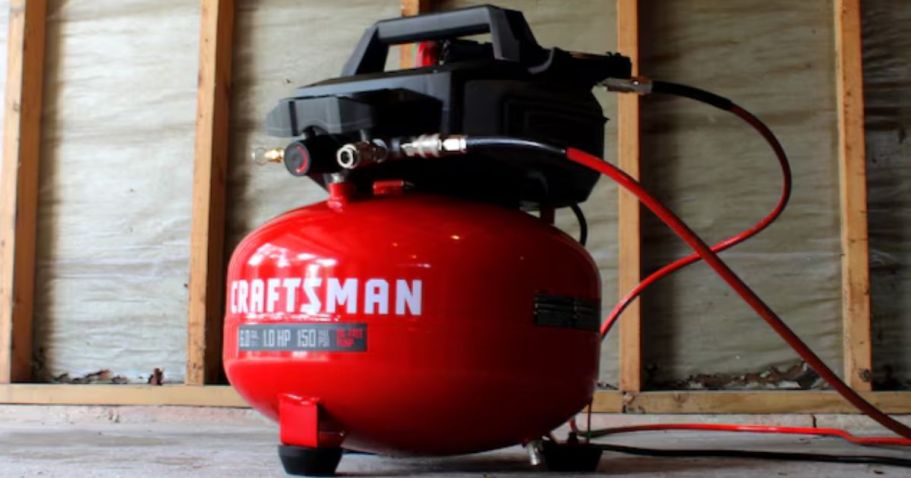 Craftsman 6-Gallon Portable Air Compressor Only $99 Shipped on Lowes.com (Reg. $169)