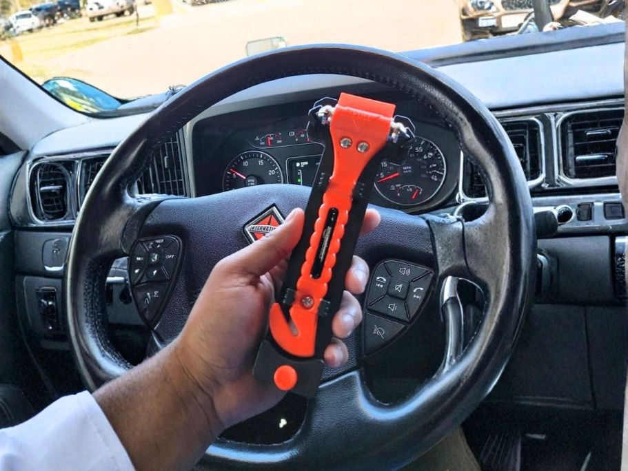 TWO Car Window Breakers Only $6.99 on Amazon (Reg. $10)