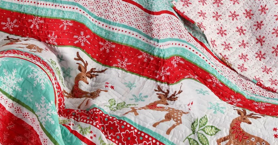 Macy’s Quilted Throw Blankets from $26.99 (Regularly $110)