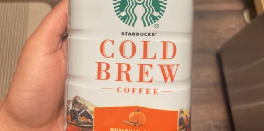 Starbucks Pumpkin Spice Cold Brew Concentrate Just $4.64 on Amazon | May Sell Out